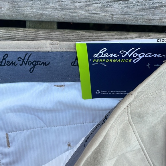 NWT Ben Hogan Performance Men's Stretch Flat Front Active Flex Pant - Picture 3 of 8